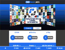 Tablet Screenshot of cmsguide.info
